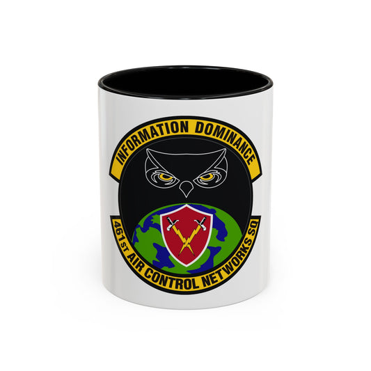 461st Air Control Networks Squadron (U.S. Air Force) Accent Coffee Mug