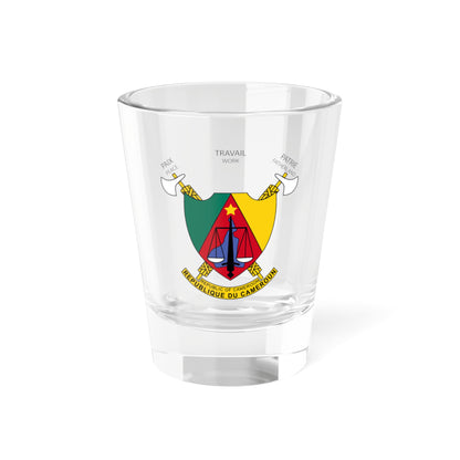 Coat of arms of Cameroon - Shot Glass 1.5oz