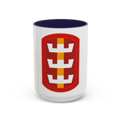 130th Engineer Brigade (U.S. Army) Accent Coffee Mug