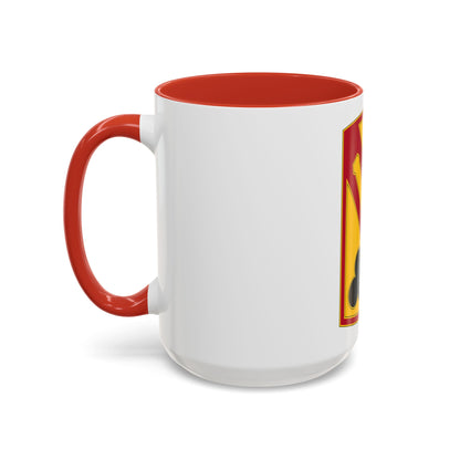 42nd Field Artillery Brigade v3 (U.S. Army) Accent Coffee Mug