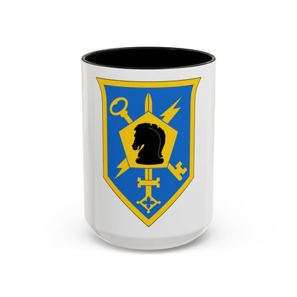 505 Military Intelligence Brigade (U.S. Army) Accent Coffee Mug