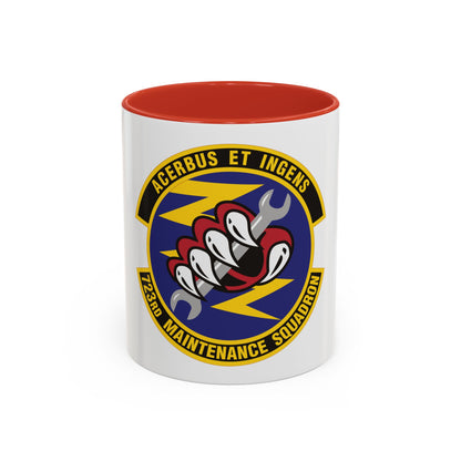 723d Maintenance Squadron (U.S. Air Force) Accent Coffee Mug
