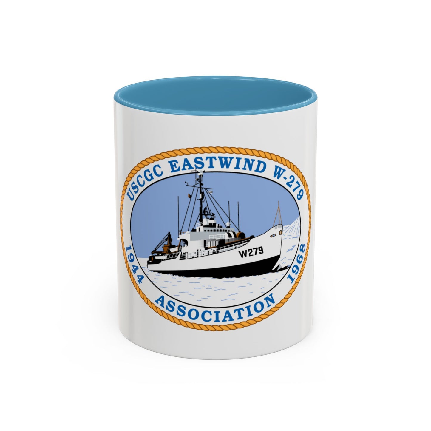 USCG Eastwind W 279 (U.S. Coast Guard) Accent Coffee Mug