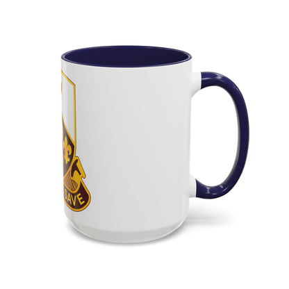 187 Medical Battalion (U.S. Army) Accent Coffee Mug