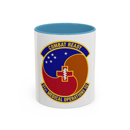 51st Medical Operations Squadron (U.S. Air Force) Accent Coffee Mug