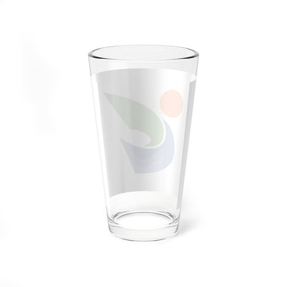 Flag of Tome Miyagi (Japan) Pint Glass 16oz