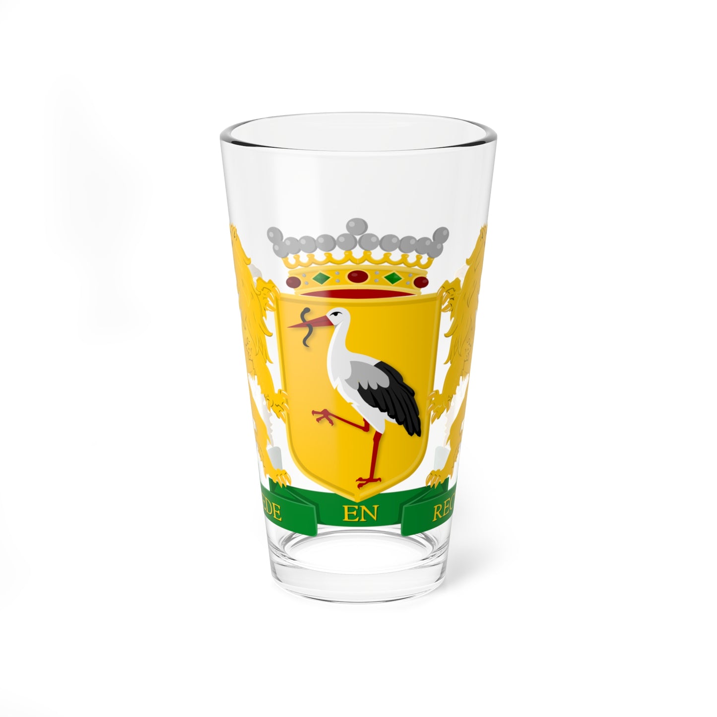 Den Haag wapen (Netherlands) (Coat of Arms) Pint Glass 16oz