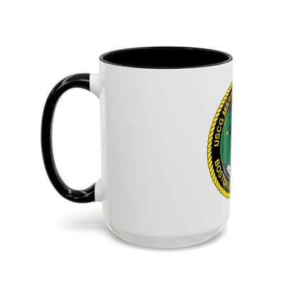 USCG MSO Boston Marine Safety Office (U.S. Coast Guard) Accent Coffee Mug