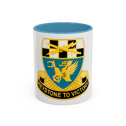 128 Military Intelligence Battalion (U.S. Army) Accent Coffee Mug