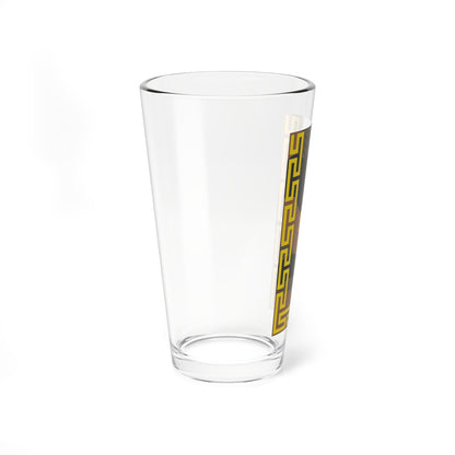Mongolian Army BRG field 2006 2011 (Mongolia) (Military Rank) Pint Glass 16oz
