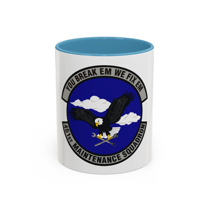 461st Maintenance Squadron (U.S. Air Force) Accent Coffee Mug
