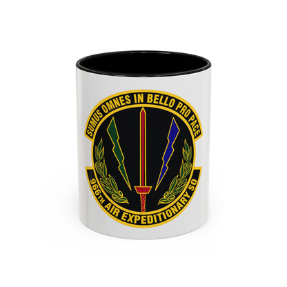 966th Air Expeditionary Squadron (U.S. Air Force) Accent Coffee Mug