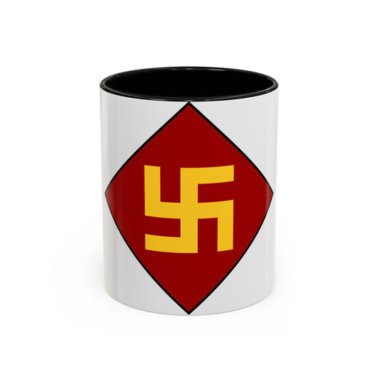 Patch of the 45th Infantry Division 19241939 (U.S. Army) Accent Coffee Mug