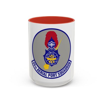 89th Aerial Port Squadron (U.S. Air Force) Accent Coffee Mug