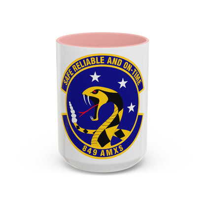 849 Aircraft Maintenance SquadronACC (U.S. Air Force) Accent Coffee Mug