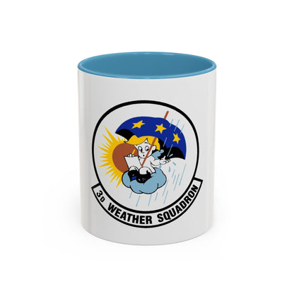 3 Weather Squadron ACC (U.S. Air Force) Accent Coffee Mug