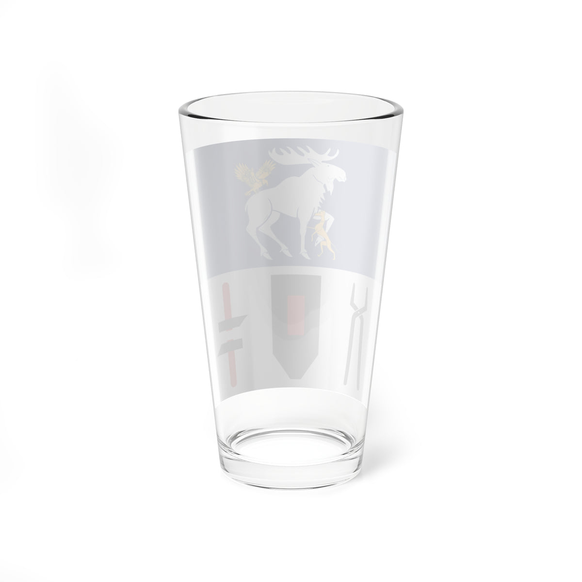 Jamtlands lan vapenflagga (Sweden) Pint Glass 16oz