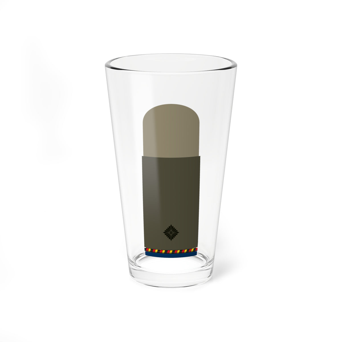HA OS3 41 Leutnant d.R. San (Military Rank) Pint Glass 16oz