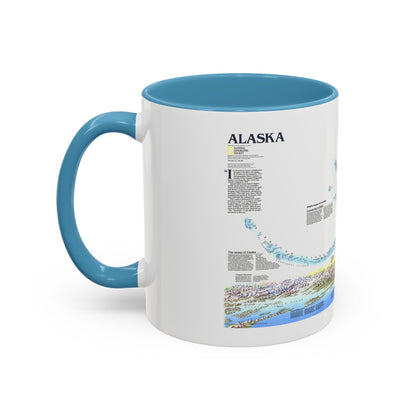 Alaska 2 (1994) (Map) Accent Coffee Mug