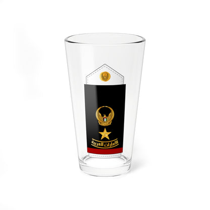 10 UAEN LTC (United Arab Emirates) (Military Rank) Pint Glass 16oz
