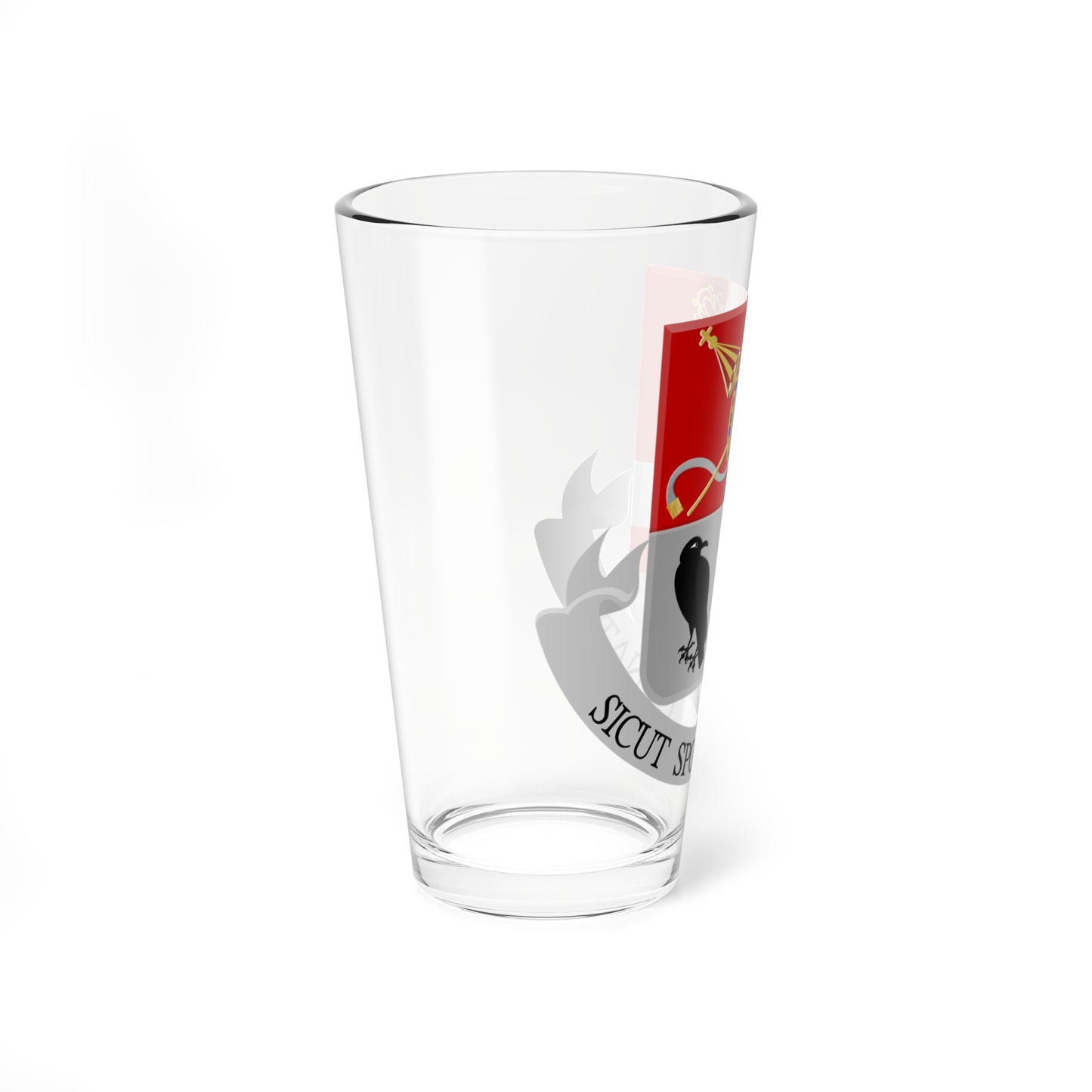 St. Bavo Haarlem wapen (Netherlands) (Coat of Arms) Pint Glass 16oz