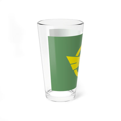 Flag of Onna Okinawa (Japan) Pint Glass 16oz