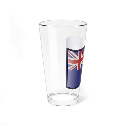 Nuvola Caymanian flag (United Kingdom) Pint Glass 16oz
