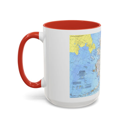 USA - Alaska (1975) (Map) Accent Coffee Mug