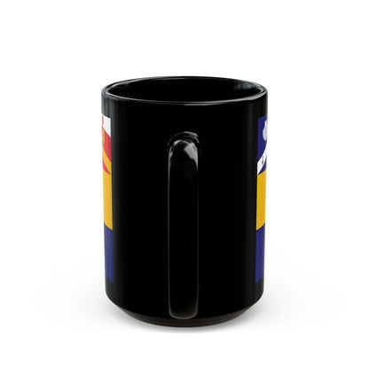 Flag of the City of Sydney Australia - Black Coffee Mug-Go Mug Yourself