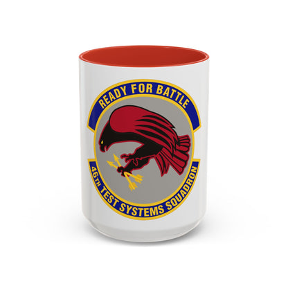 46th Test Systems Squadron (U.S. Air Force) Accent Coffee Mug