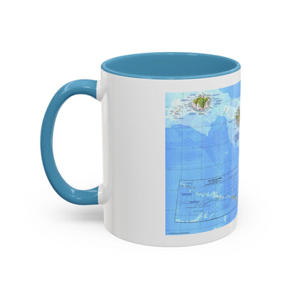USA - Hawaii (1976) (Map) Accent Coffee Mug