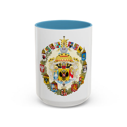 Greater Coat of Arms of the Russian Empire - Accent Coffee Mug