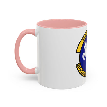 817th Expeditionary Airlift Squadron (U.S. Air Force) Accent Coffee Mug