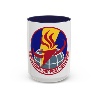 786th Force Support Squadron (U.S. Air Force) Accent Coffee Mug