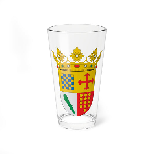 Escudo de los duques de Atrisco (Spain) (Coat of Arms) Pint Glass 16oz