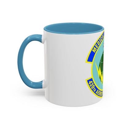 439th Aerospace Medicine Squadron (U.S. Air Force) Accent Coffee Mug