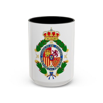 Coat of Arms of the Spanish Council of State - Accent Coffee Mug