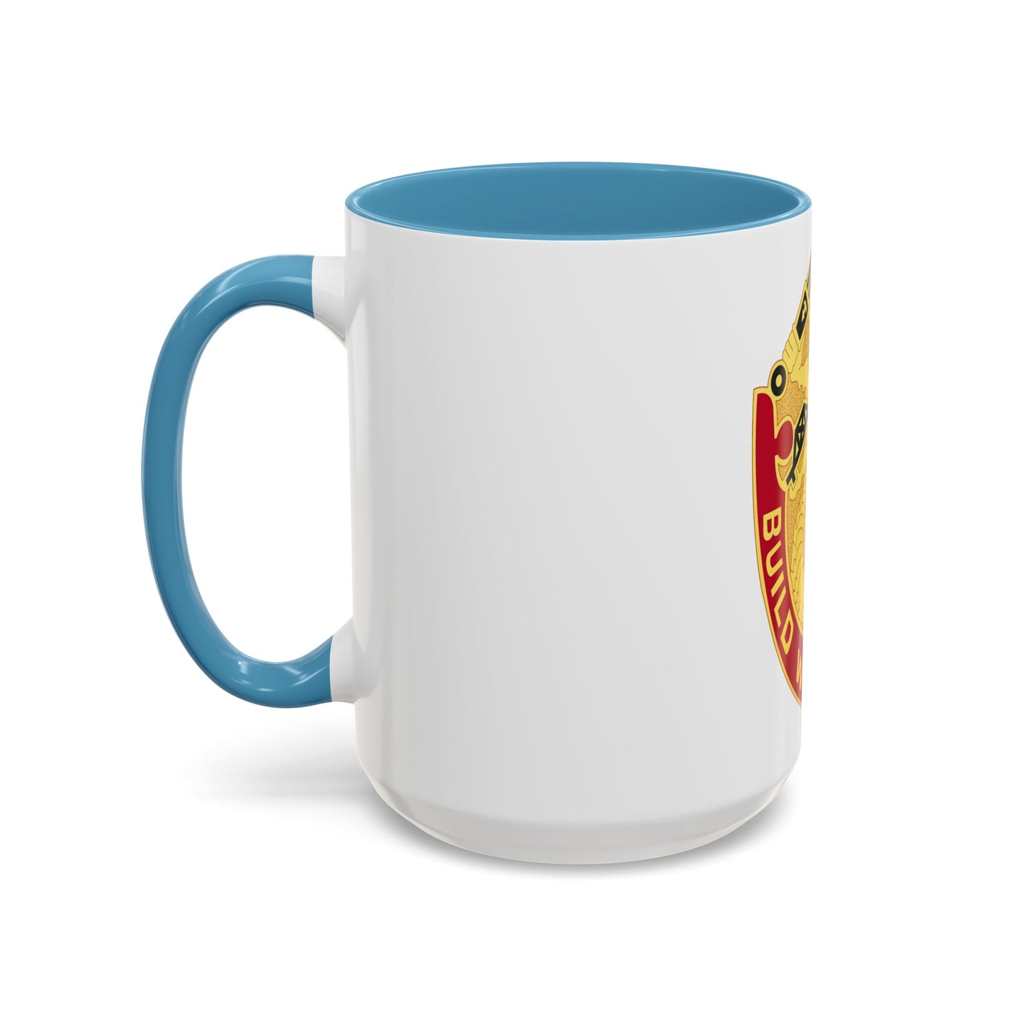 93 Engineer Battalion (U.S. Army) Accent Coffee Mug