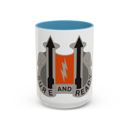 11 Signal Battalion (U.S. Army) Accent Coffee Mug