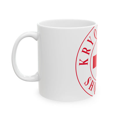 Kryqi i Kuq Shqiptar (Albania) White Coffee Mug