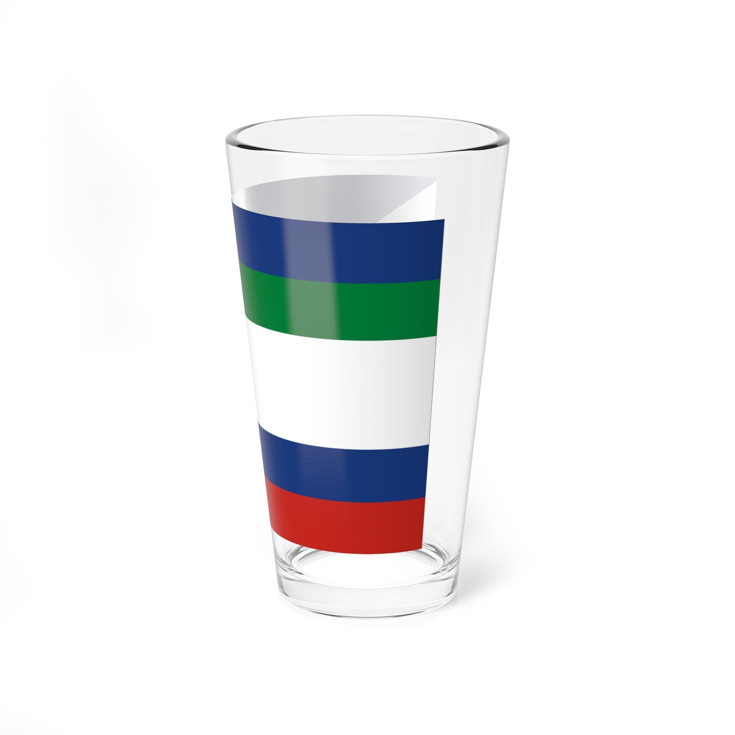 Flag of Vorkuta (Russia) Pint Glass 16oz