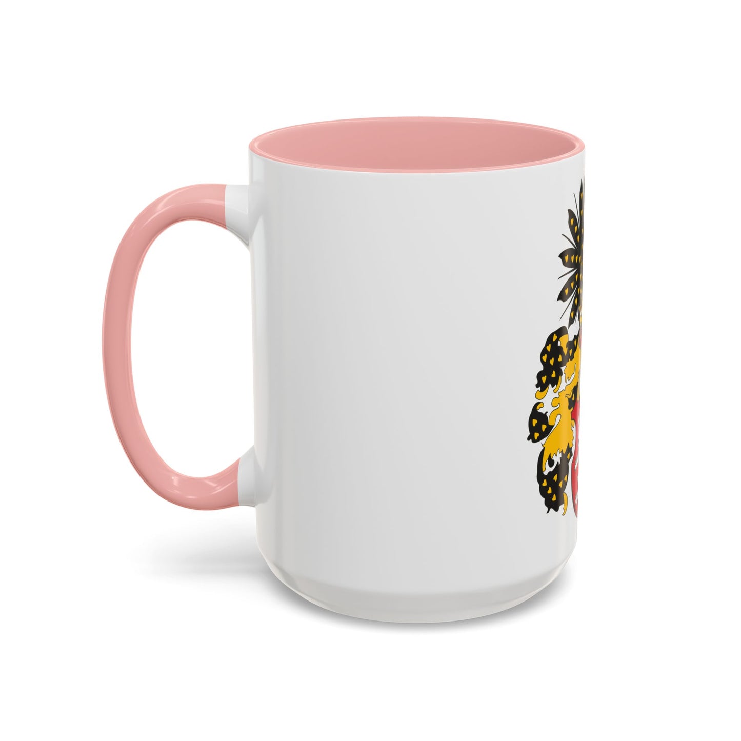 Coat of arms of the Kingdom of Bohemia - Accent Coffee Mug