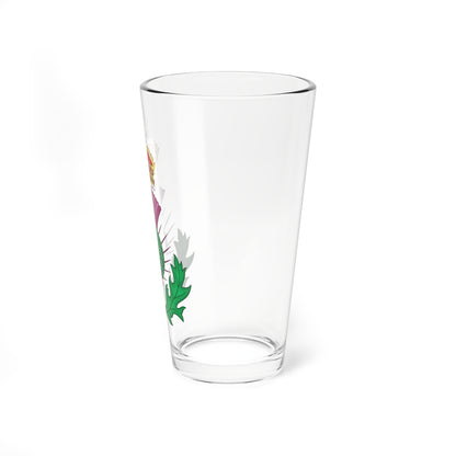 Thistle Royal Badge of Scotland (Scotland) (Coat of Arms) Pint Glass 16oz