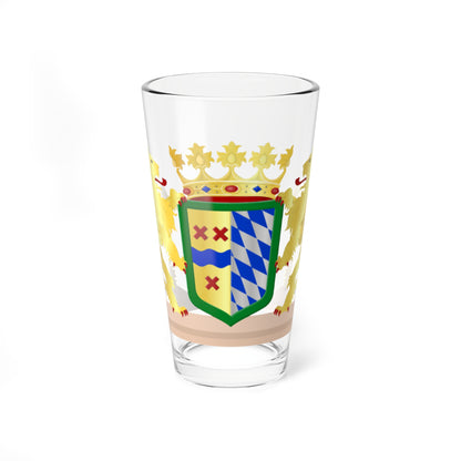 Hoeksche Waard wapen (Netherlands) (Coat of Arms) Pint Glass 16oz