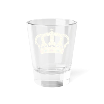 Heraldic Royal Crown of Portugal - Eight Arches Variant (Portugal) (Coat of Arms) Shot Glass 1.5oz