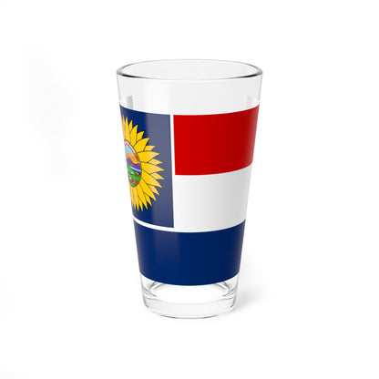 Esther Northrups proposed flag for Kansas (United States) Pint Glass 16oz