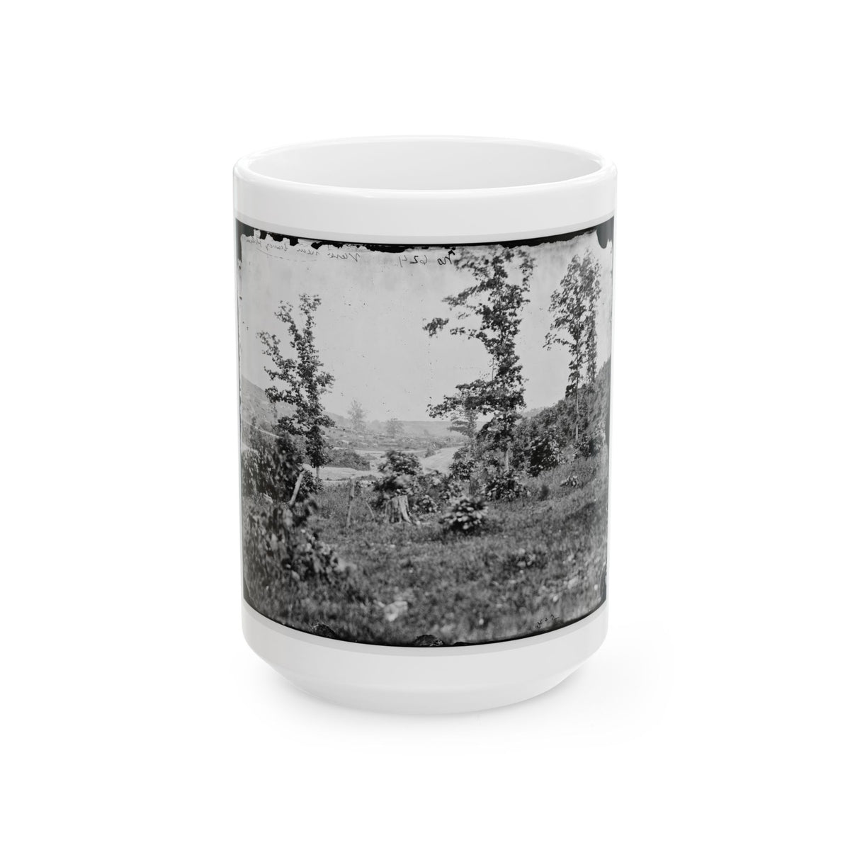 Brandy Station, Virginia (Vicinity). View (U.S. Civil War) White Coffee Mug