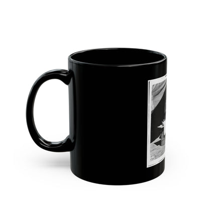 Unknown Location. Embalming Surgeon At Work On Soldier's Body (U.S. Civil War) Black Coffee Mug