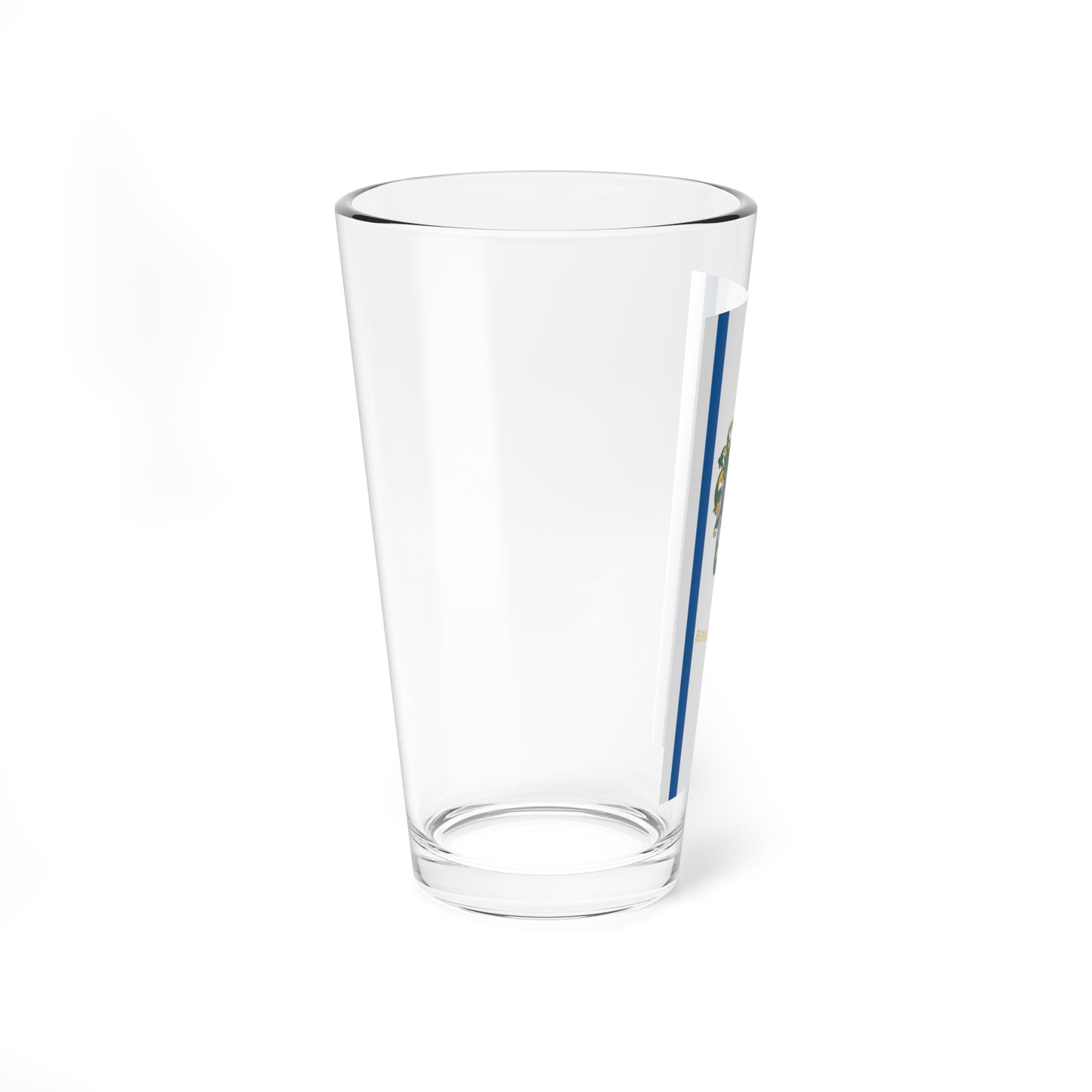 Flag of Egyhazasharaszti (Hungary) Pint Glass 16oz