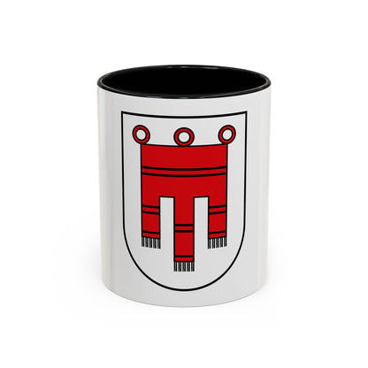 Coat of Arms of Vorarlberg Austria - Accent Coffee Mug